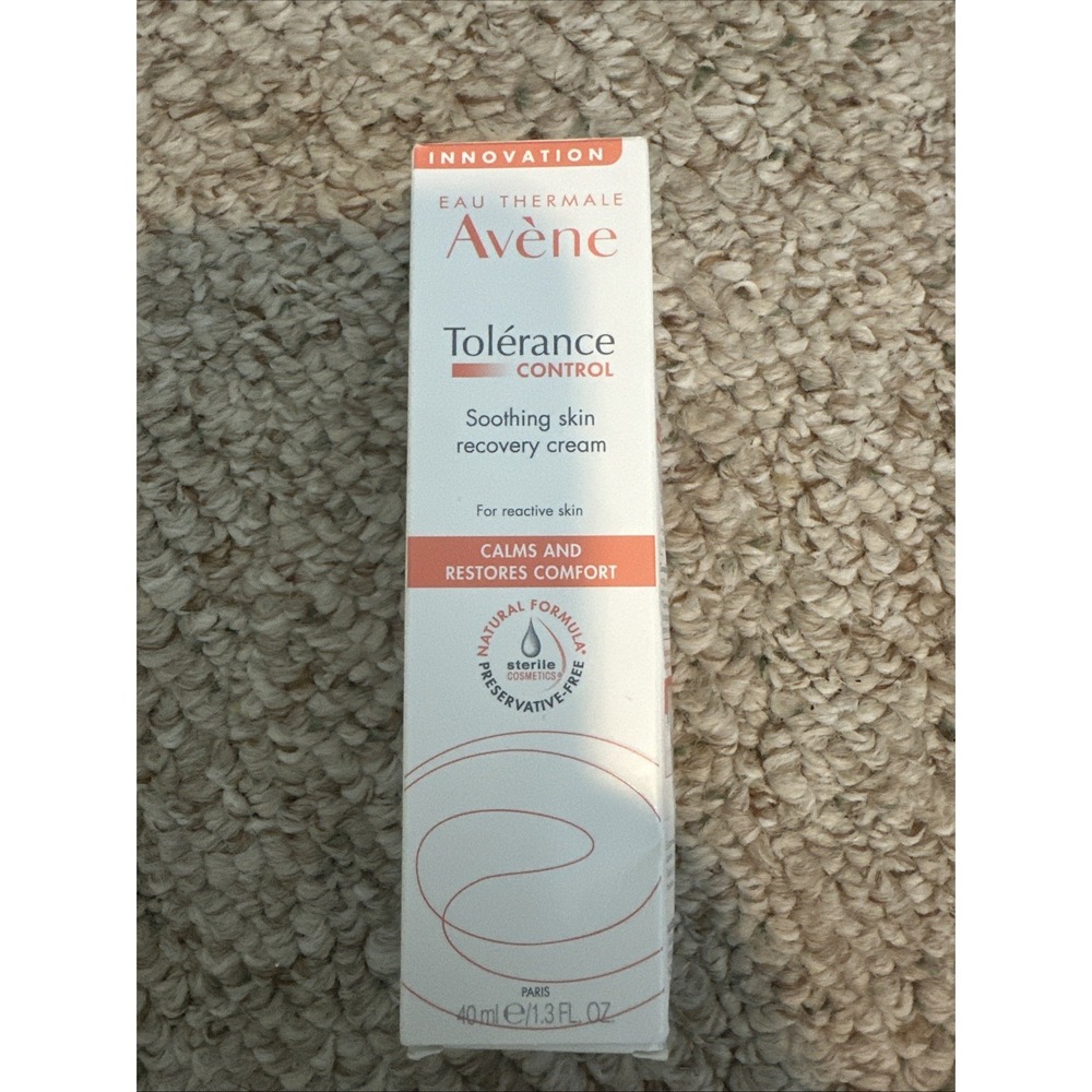 Avene Tolerance Control Soothing Skin Recovery Cream 40ml 1.3oz EXP 7/2028 NEW